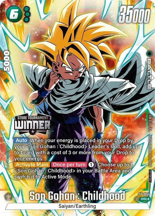Son Gohan : Childhood