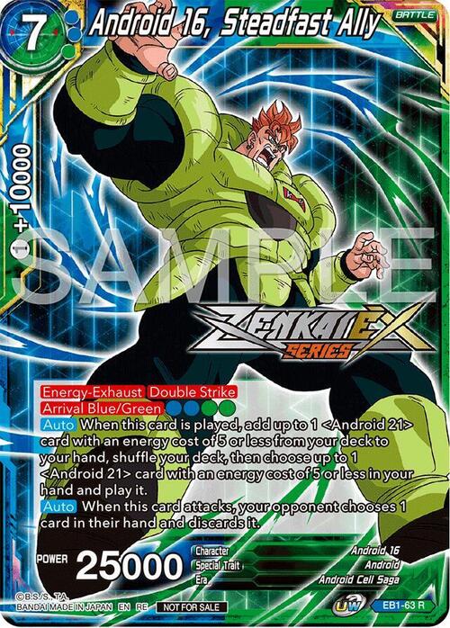 Android 16, Steadfast Ally
