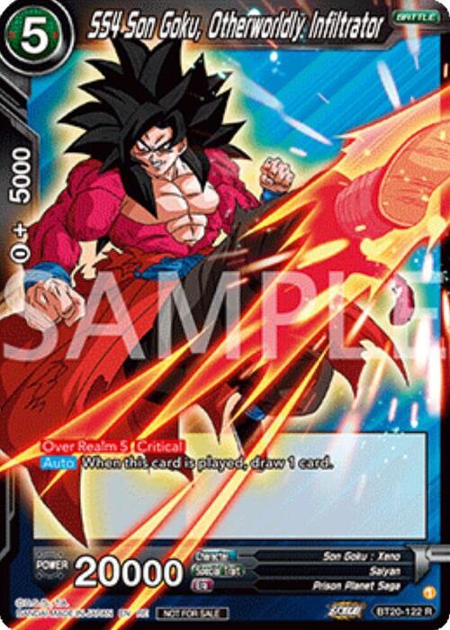 SS4 Son Goku, Otherworldly Infiltrator