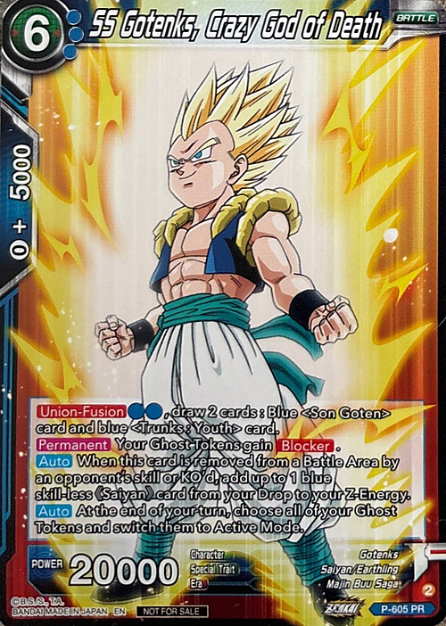 SS Gotenks, Crazy God of Death