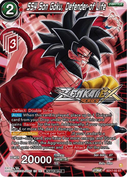 SS4 Son Goku, Defender of Life