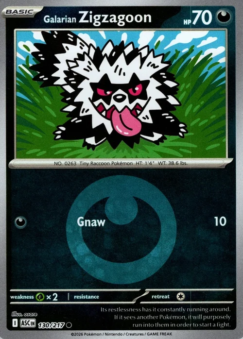 Galarian Zigzagoon