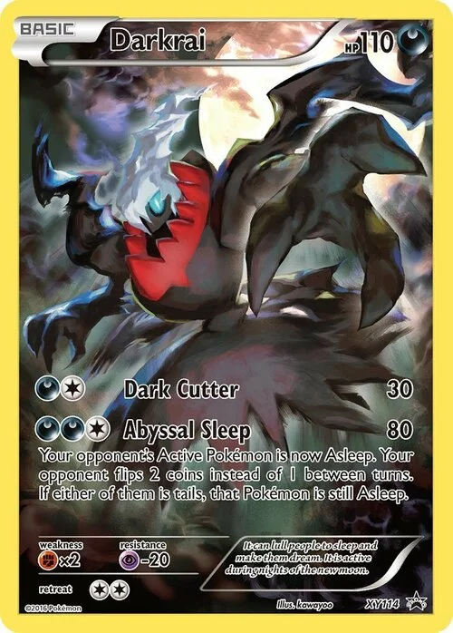 Auction card for Darkrai