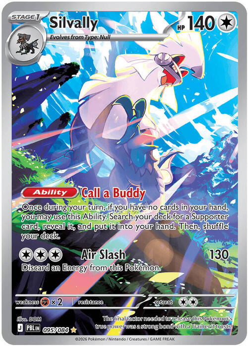 Auction card for Silvally