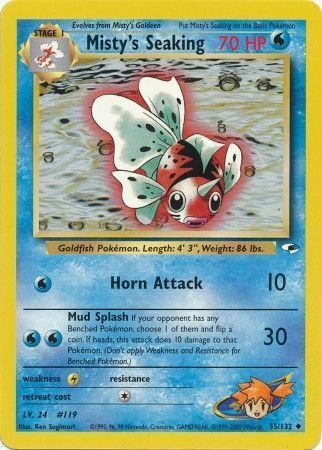 Misty's Seaking Lv.24