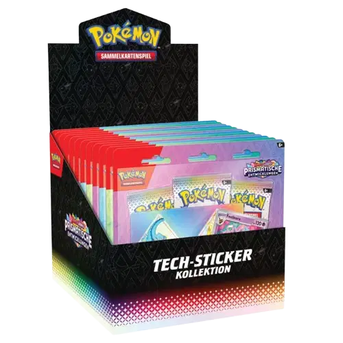 Prismatic Evolutions Tech Sticker Collection Case