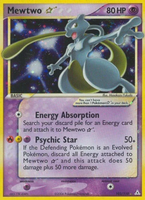 Mewtwo ☆ Gold Star