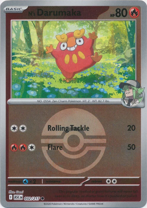 N's Darumaka