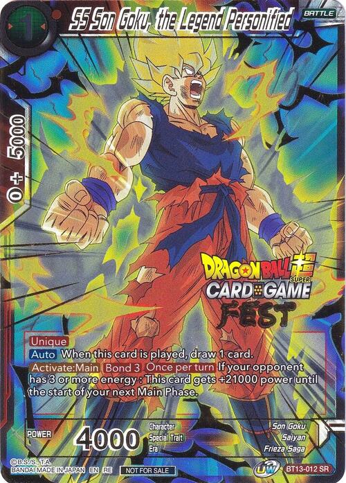 SS Son Goku, the Legend Personified