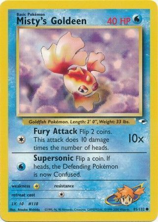 Misty's Goldeen Lv.10