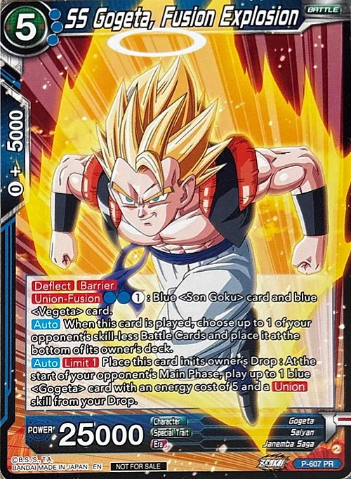SS Gogeta, Fusion Explosion