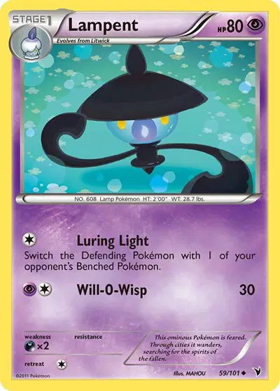 Auction card for Lampent