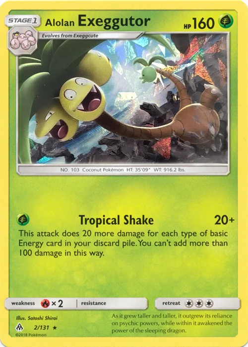 Alolan exeggutor