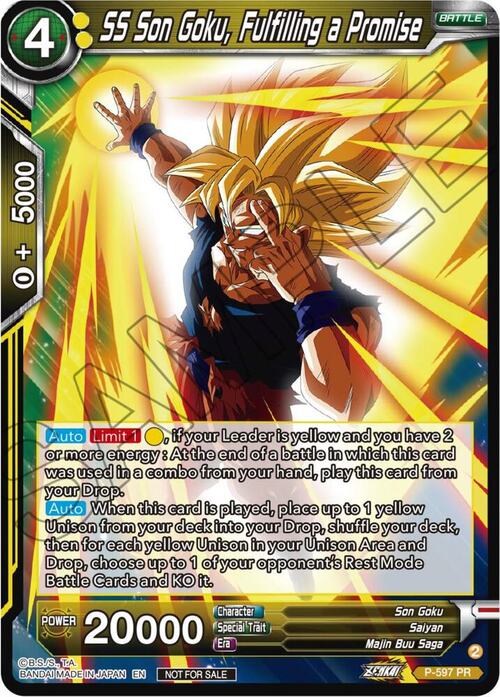 SS Son Goku, Fulfilling a Promise