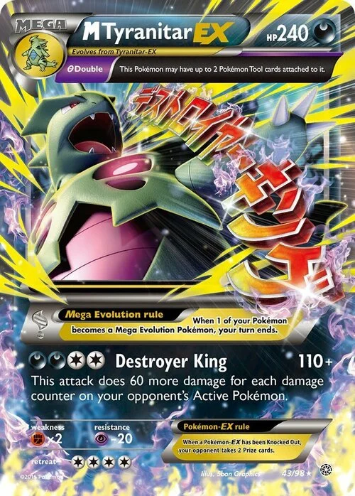 M Tyranitar ex