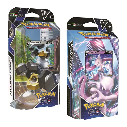 Pokemon GO: Melmetal V / Mewtwo V Battle Deck Set