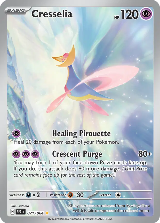 Auction card for Cresselia