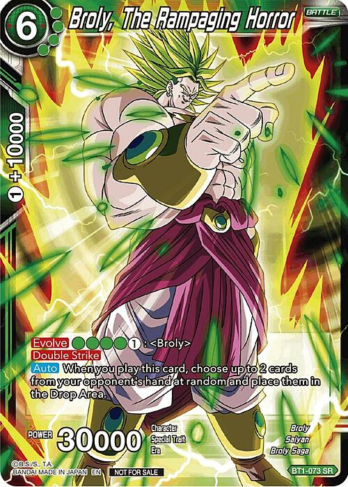 Broly, The Rampaging Horror