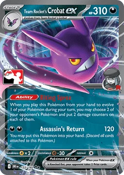Team Rocket's Crobat ex