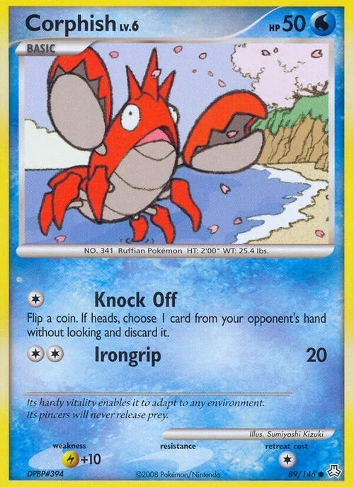 Corphish Lv.6