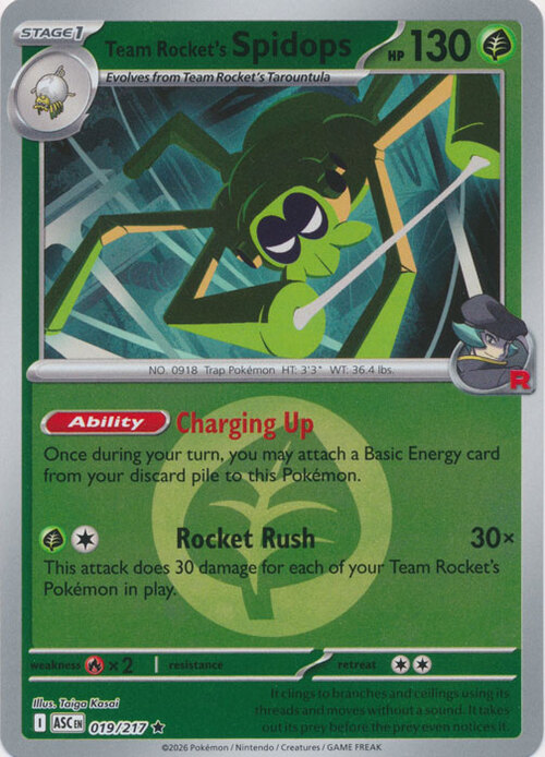 Team Rocket's Spidops
