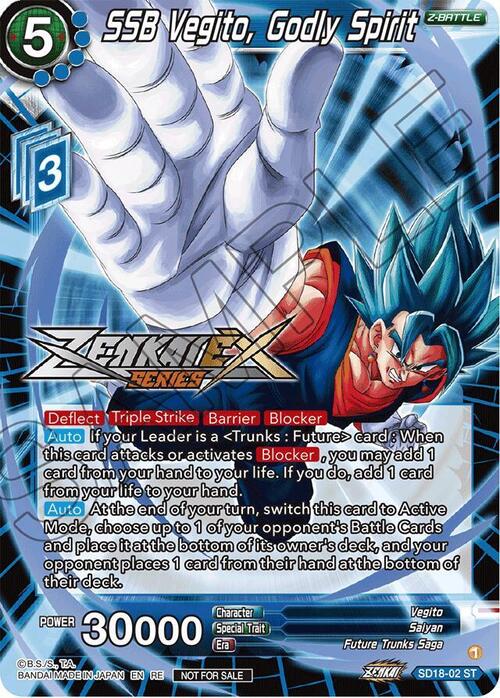 SSB Vegito, Godly Spirit
