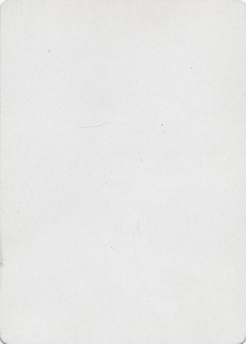 White // White Filler Card