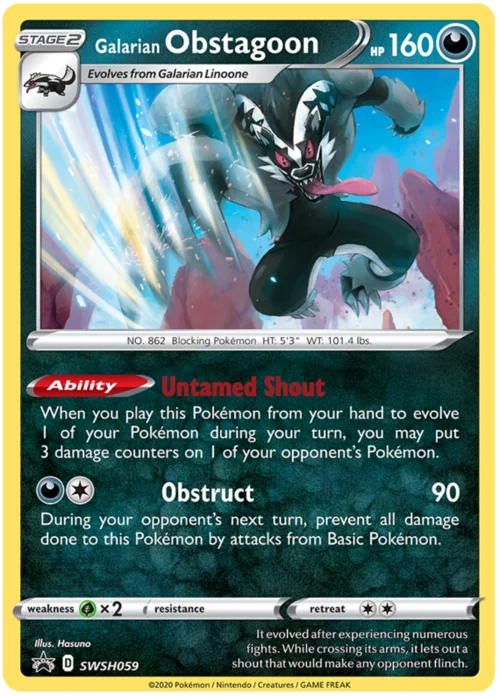Galarian Obstagoon