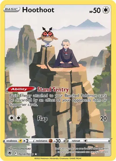 Auction card for Hoothoot