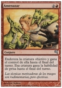 Threaten