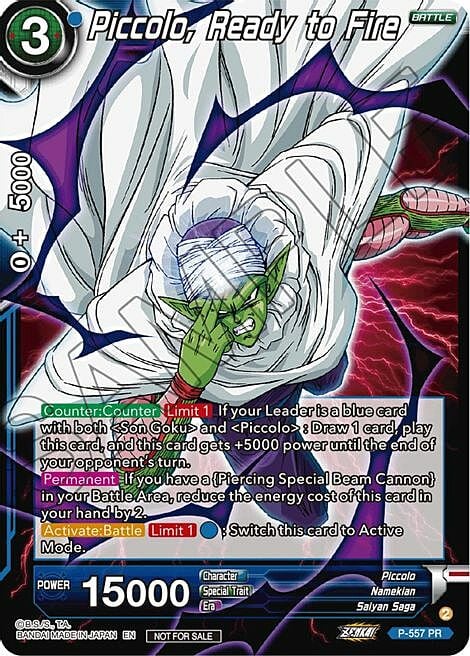 Piccolo, Ready to Fire