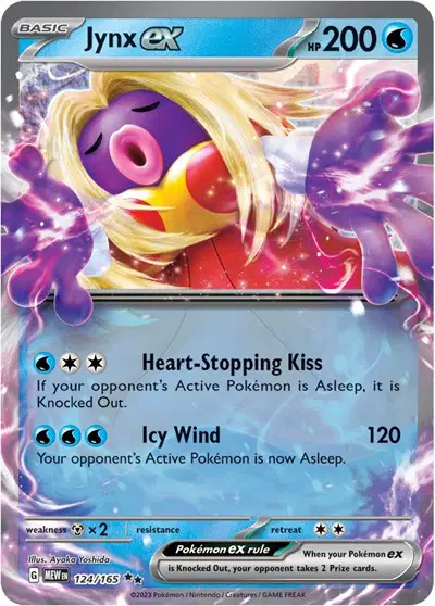 Auction card for Jynx ex