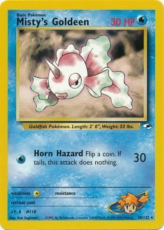 Misty's Goldeen Lv.8