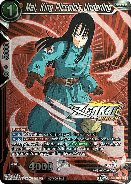 Mai, King Piccolo's Underling