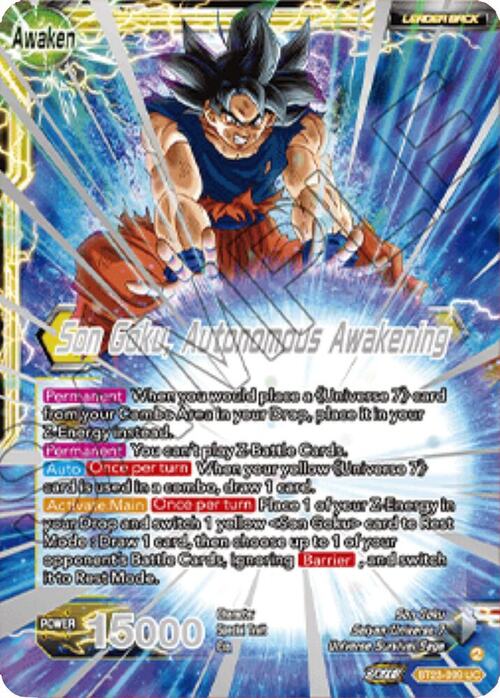 SSB Son Goku // Son Goku, Autonomous Awakening