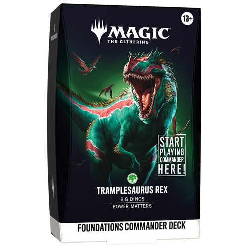 Foundations: "Tramplesaurus Rex" Commander Deck