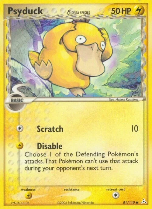 Psyduck δ Delta Species