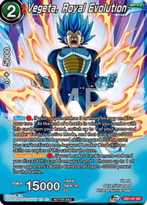 Vegeta, Royal Evolution