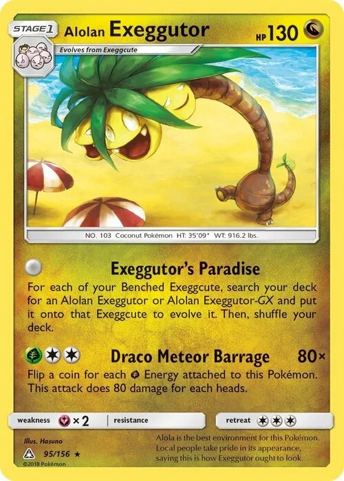 Alolan exeggutor
