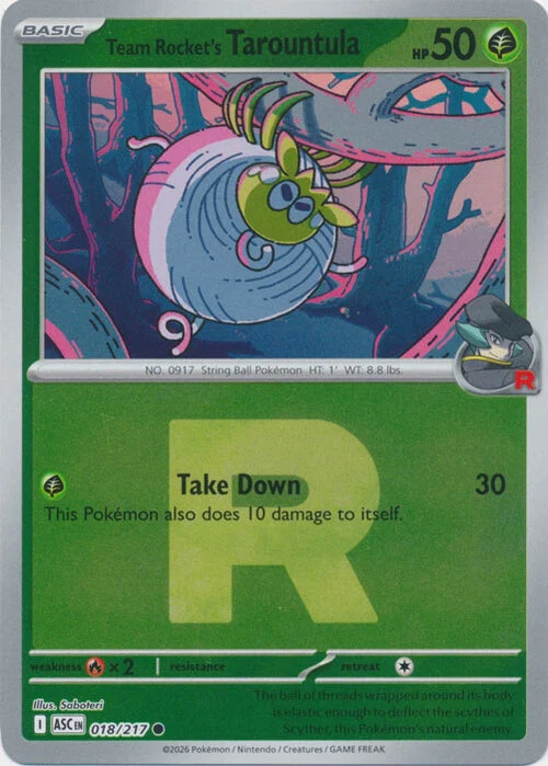 Team Rocket's Tarountula