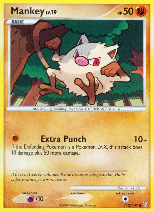 Mankey Lv.19