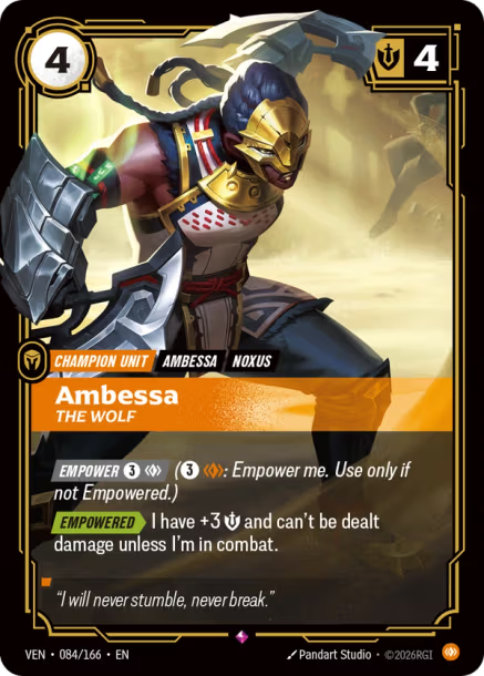 Ambessa - The Wolf