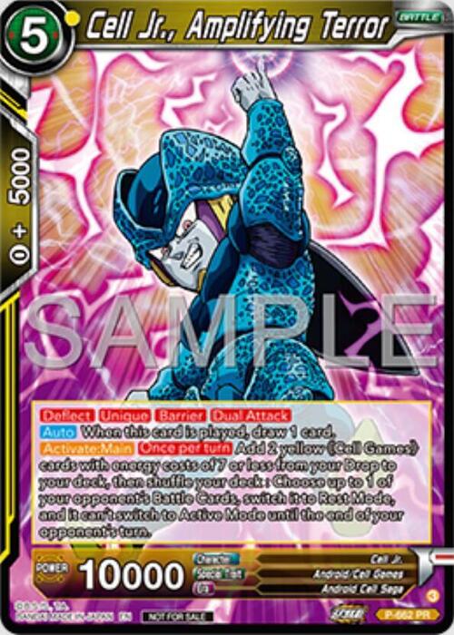 Cell Jr., Amplifying Terror