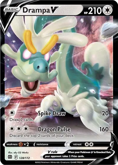 Auction card for Drampa V