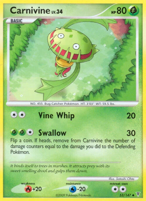 Carnivine Lv.34