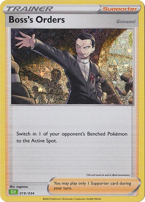 Boss's Orders - Giovanni