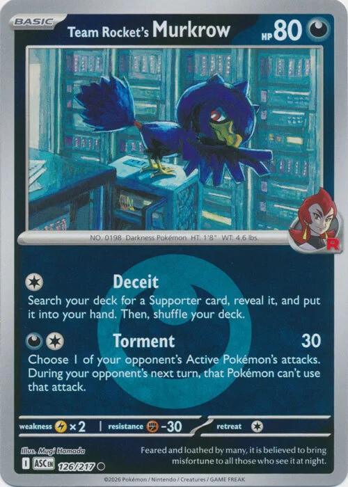 Team Rocket's Murkrow