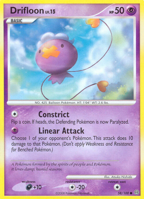 Drifloon Lv.15