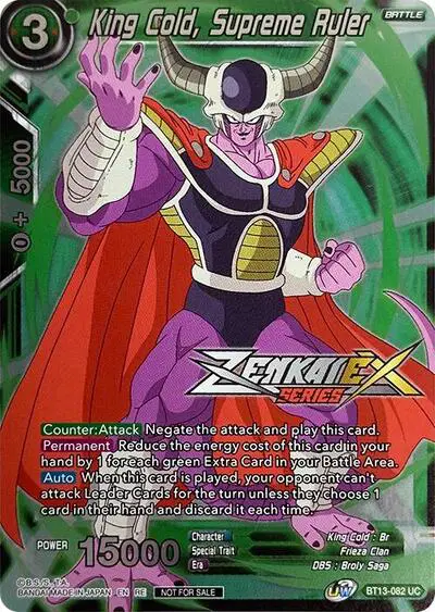 King Cold, Supreme Ruler (Event Pack 14)