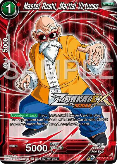 Master Roshi, Martial Virtuoso (Event Pack 15)